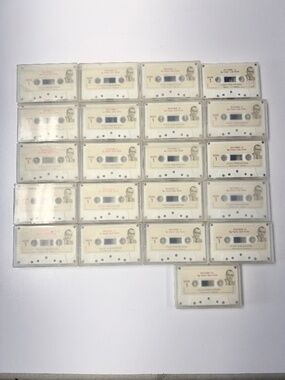 Lot of 21 Vintage Pastor Bro. Jack Hyles Lessons From Proverbs Cassette Tape